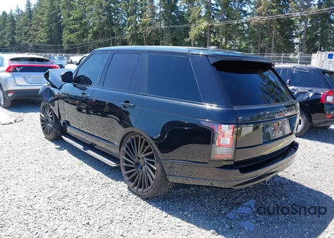 2014 Land Rover Range Rover 5.0L V8 Supercharged/5.0L V8 Supercharged Ebony Edition from USA, damaged, VIN SALGS2TF6EA156929